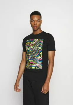 Ellesse CAMRINO TEE - T-shirt Imprimé - Black