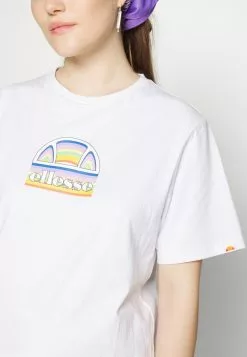 Ellesse TARDI TEE - T-shirt Imprimé - White -Ellesse Elegant Boutique 01c68346814d4df18eac4f5e098157b8