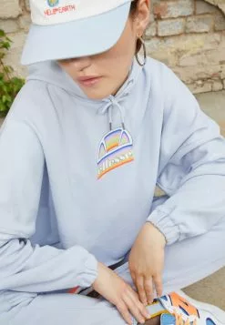 Ellesse DOPO OH HOODY - Sweatshirt - Light Blue -Ellesse Elegant Boutique 027380ef523a48c3bc98e41212eba516