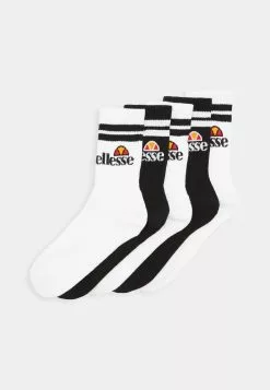 Ellesse RALLA SOCKS 5 PACK UNISEX - Chaussettes - White/black