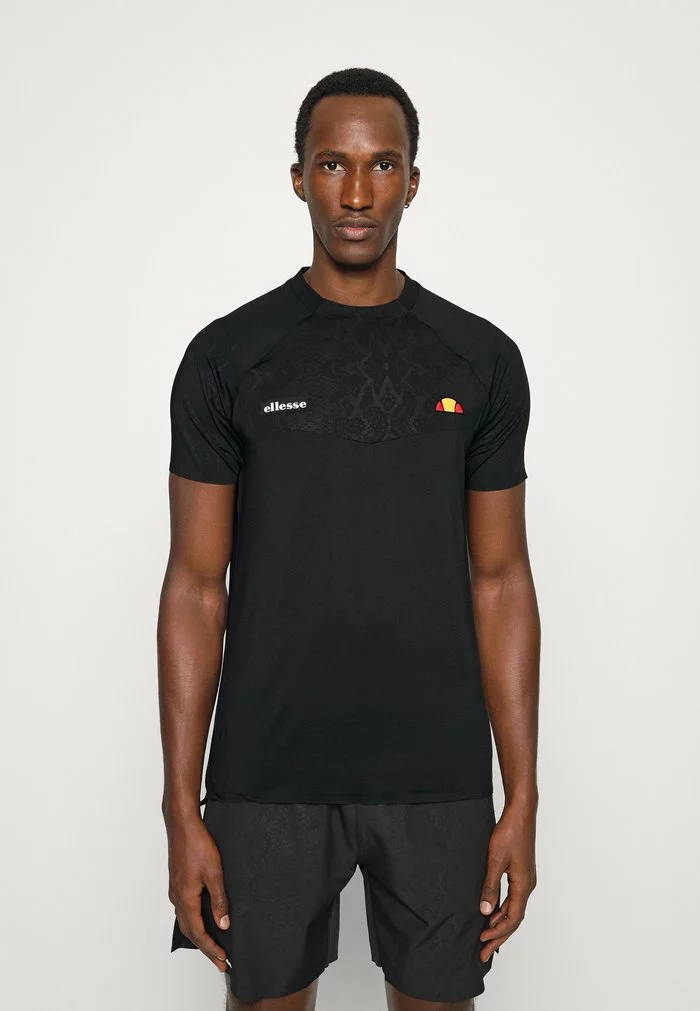 Ellesse MAESTRO TEE - T-shirt Imprimé - Black 1 Ellesse MAESTRO TEE - T-shirt Imprimé - Black