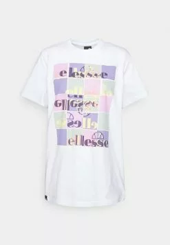 Ellesse SQUARE - T-shirt Imprimé - White -Ellesse Elegant Boutique 061465726294469098bbe50a00a48e67