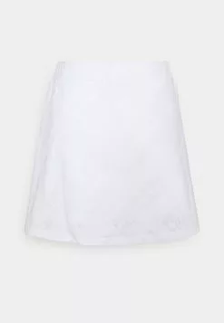 Ellesse LIETA SKIRT - Minijupe - White -Ellesse Elegant Boutique 0635ed2fa85543b0a961cea75558f9b5