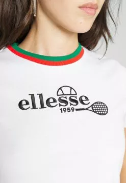 Ellesse LAURO - T-shirt Imprimé - White 18 Ellesse LAURO - T-shirt Imprimé - White -Ellesse Elegant Boutique 06b9fa74d8974ced85cbd872e7116f0d