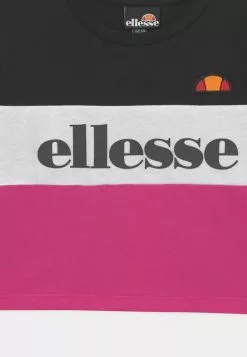 Ellesse ARELLIA CROP - T-shirt à Manches Longues - Black/pink -Ellesse Elegant Boutique 08132d0e675f4ef2b74b72f3728bdef2