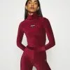 Ellesse HOLLIE - T-shirt à Manches Longues - Burgundy