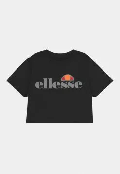 Ellesse SERELA CROPPED - T-shirt Imprimé - Black