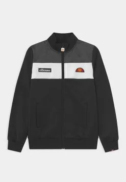 Ellesse BURINTA - Veste De Survêtement - Black/dark Grey