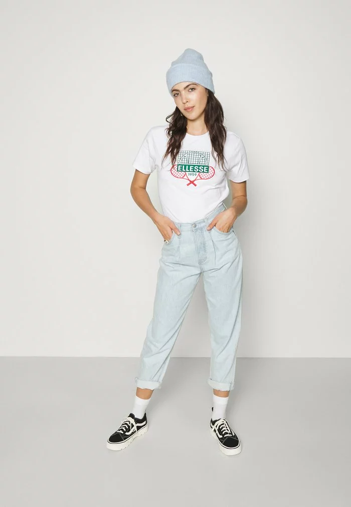 Ellesse TEENA - T-shirt Imprimé - White 5 Ellesse TEENA - T-shirt Imprimé - White – Image 5