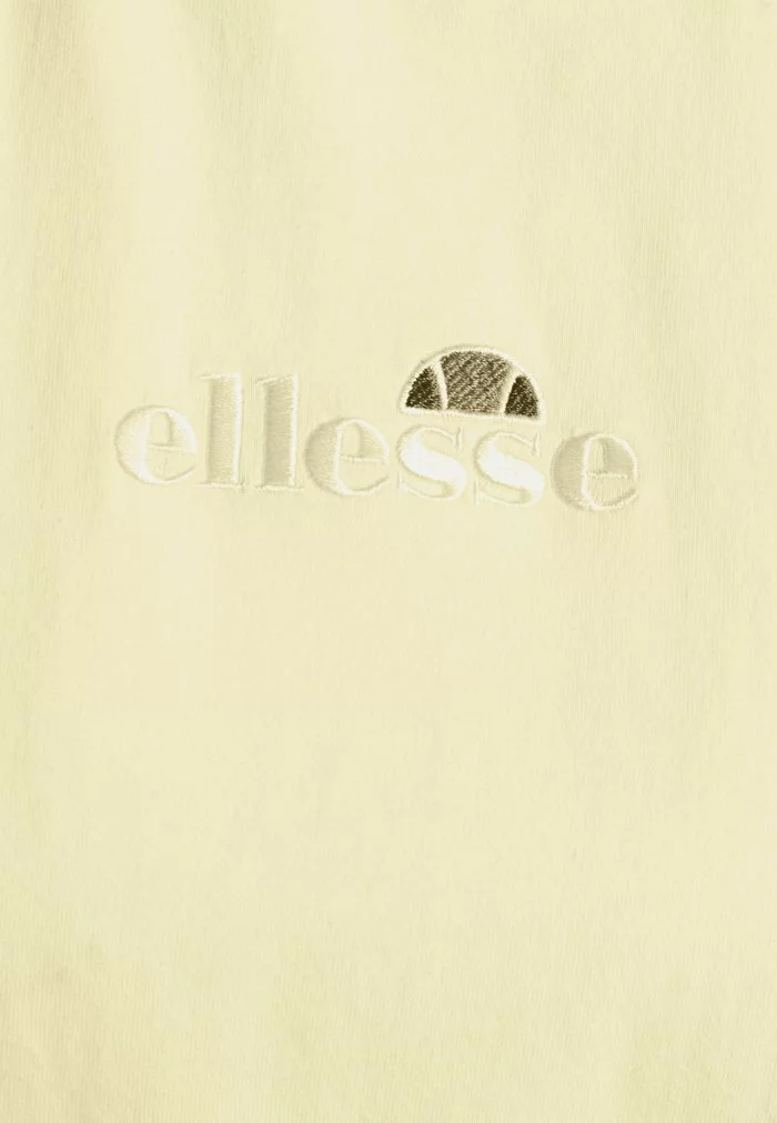 Ellesse DERLA CROP - T-shirt Basique - Light Yellow 9 Ellesse DERLA CROP - T-shirt Basique - Light Yellow – Image 9