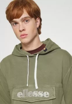 Ellesse VASSILY HOODY - Sweatshirt - Khaki -Ellesse Elegant Boutique 0bae206a300a44c0801df4e483c73641