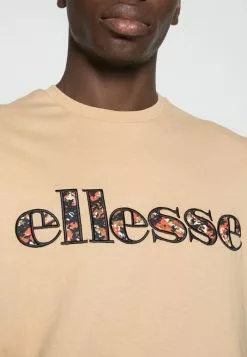 Ellesse CRATER TEE - T-shirt Imprimé - Beige -Ellesse Elegant Boutique 0bf82178c247426eb4cab70d4f4af648