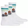 Ellesse 3 PAAR - Chaussettes - Weiß Türkis