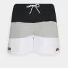 Ellesse CIELO - Short De Bain - Black/grey/white