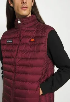 Ellesse BARDY GILET - Veste Sans Manches - Burgundy -Ellesse Elegant Boutique 0e5ecbff4e71472386f2e639d3623a07