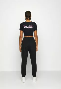 Ellesse CLAUDINE CROP - T-shirt Imprimé - Black -Ellesse Elegant Boutique 0ebbb009941f40eeb829e55c21f9a1b3