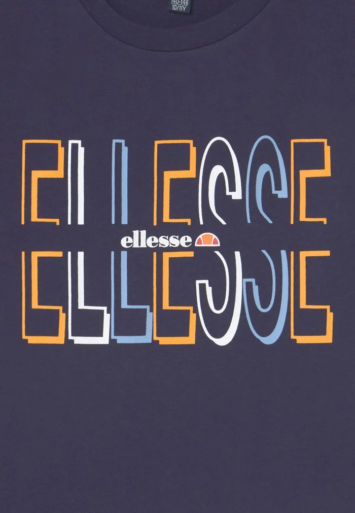 Ellesse LOGO - T-shirt Imprimé - Navy 3 Ellesse LOGO - T-shirt Imprimé - Navy â Image 3