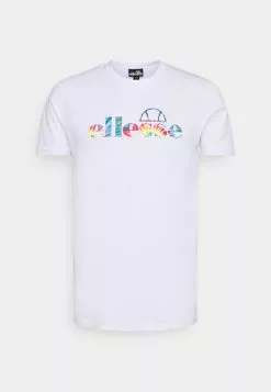 Ellesse OMORO TEE UNISEX - T-shirt Imprimé - White