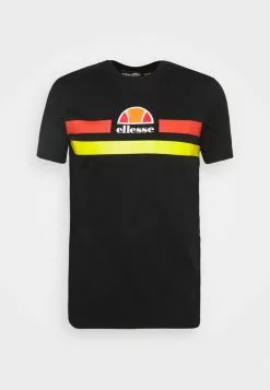 Ellesse APRELA TEE - T-shirt Imprimé - Black