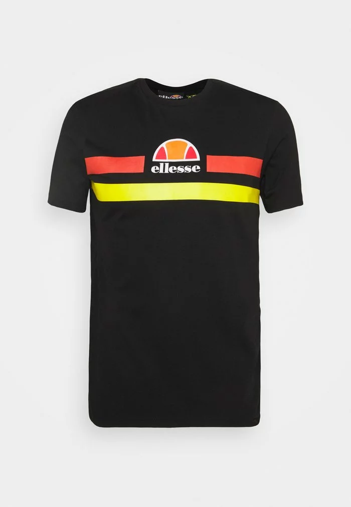 Ellesse APRELA TEE - T-shirt Imprimé - Black 1 Ellesse APRELA TEE - T-shirt Imprimé - Black