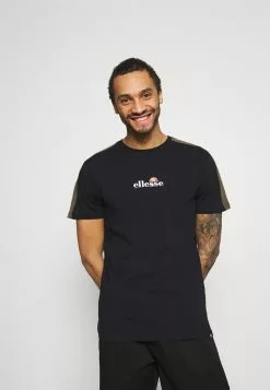Ellesse CARCANO - T-shirt Imprimé - Black