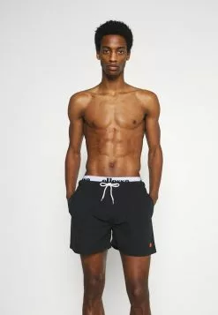Ellesse TEYNOR SWIMSHORT - Short De Bain - Black/white