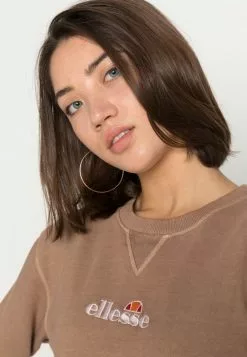 Ellesse POPSY CROPPED - Sweatshirt - Brown -Ellesse Elegant Boutique 181c2c78f32f427ba4c8dfaf38595084