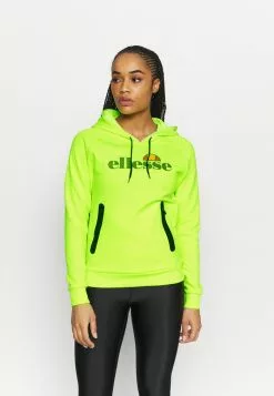 Ellesse ARCILLE HOODY - Sweat à Capuche - Neon Yellow