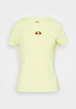 Ellesse MONTIA TEE - T-shirt Basique - Light Yellow