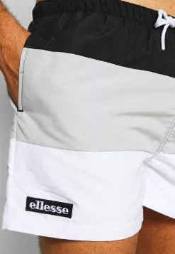 Ellesse CIELO SWIM - Short De Bain - Black/grey/white -Ellesse Elegant Boutique 1ce99771eda24b6db7252b1a3a2fde00