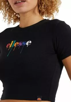 Ellesse ROMANCIA - T-shirt Imprimé - Black -Ellesse Elegant Boutique 2140aa4709bf4e2bacb1a5398b3fe884