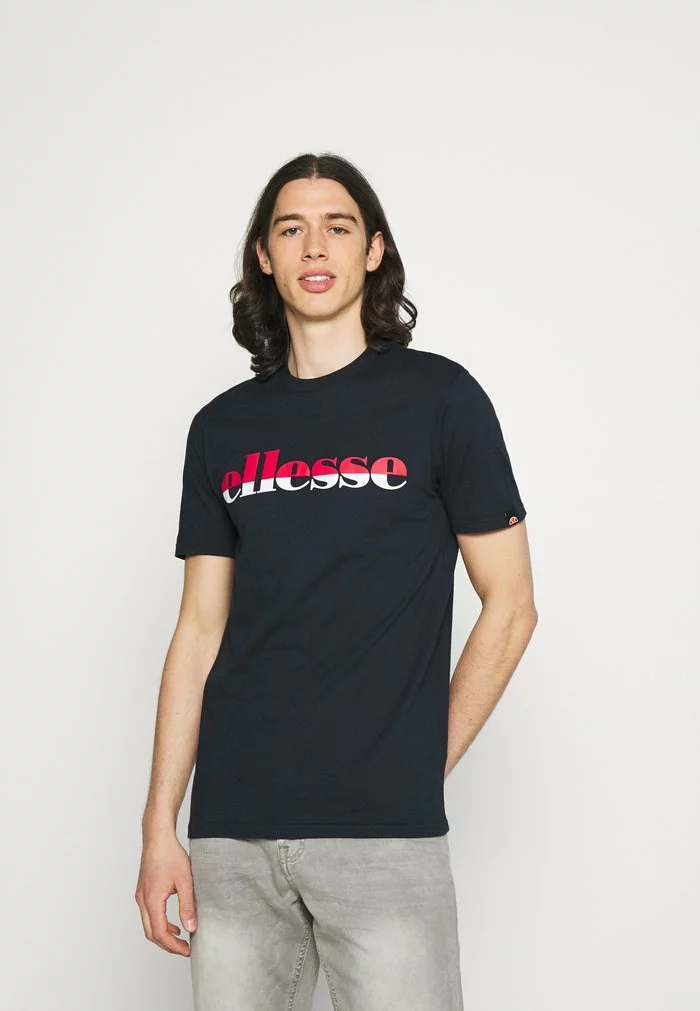 Ellesse FILIP - T-shirt Imprimé - Navy 1 Ellesse FILIP - T-shirt Imprimé - Navy