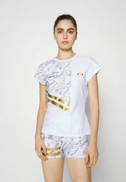 Ellesse INTEGRAL TEE - T-shirt Imprimé - White