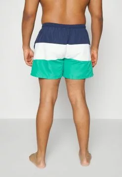 Ellesse CIELO - Short De Bain - Navy/white/green -Ellesse Elegant Boutique 2e0be0d077354b62af80754f984f7e5f