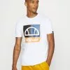 Ellesse SALUS TEE - T-shirt Imprimé - White