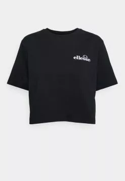 Ellesse CLAUDINE CROP - T-shirt Imprimé - Black -Ellesse Elegant Boutique 3094a736d32543f5bcd563b8d59bd33d