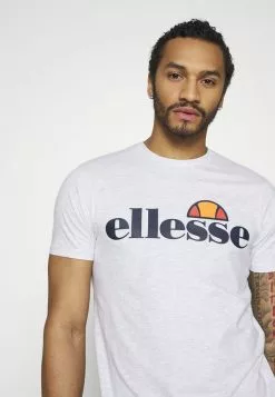 Ellesse PRADO - T-shirt Imprimé - White Marl -Ellesse Elegant Boutique 31dda5b7559f489b8307ead672e28537