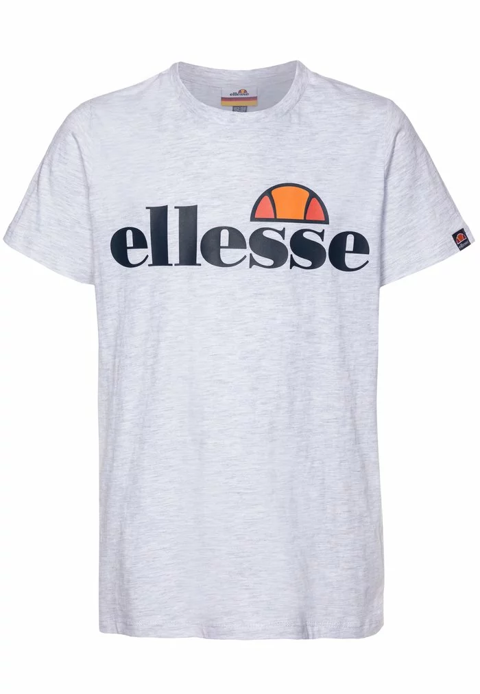 Ellesse MALIA - T-shirt Imprimé - White Marl 1 Ellesse MALIA - T-shirt Imprimé - White Marl