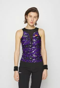 Ellesse ELLARIA VEST - Débardeur - Black/multi-colored