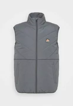 Ellesse JUNERO WATER REACTIVE GILET - Veste Sans Manches - Dark Grey -Ellesse Elegant Boutique 331a64b5894f4b038290ab565342f4aa