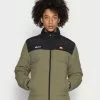 Ellesse PADDED JACKET - Veste D'hiver - Khaki