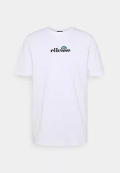 Ellesse REMANO TEE - T-shirt Imprimé - White