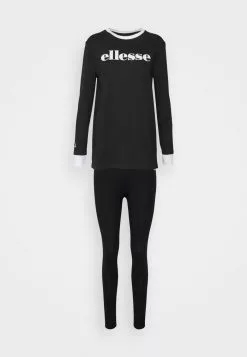 Ellesse HOLLINA SHIRT & LEGGING - Pyjama - Black