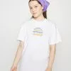 Ellesse TARDI TEE - T-shirt Imprimé - White