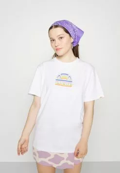 Ellesse TARDI TEE - T-shirt Imprimé - White