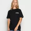Ellesse KITTIN TEE - T-shirt Basique - Black