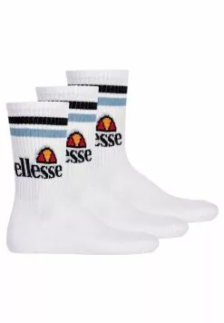 Ellesse 3 PAAR - Chaussettes - Weiß Marine