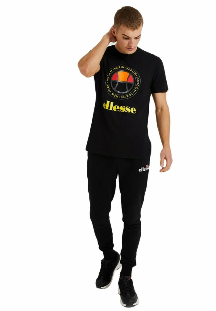 Ellesse CAMPA - T-shirt Imprimé - Black 2 Ellesse CAMPA - T-shirt Imprimé - Black – Image 2