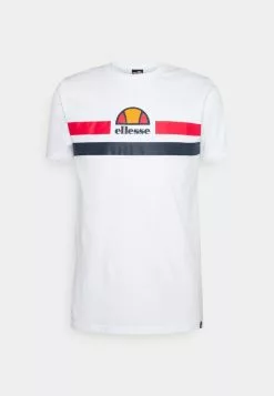 Ellesse APRELA TEE - T-shirt Imprimé - White