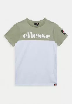 Ellesse MITICO - T-shirt Imprimé - Green/white